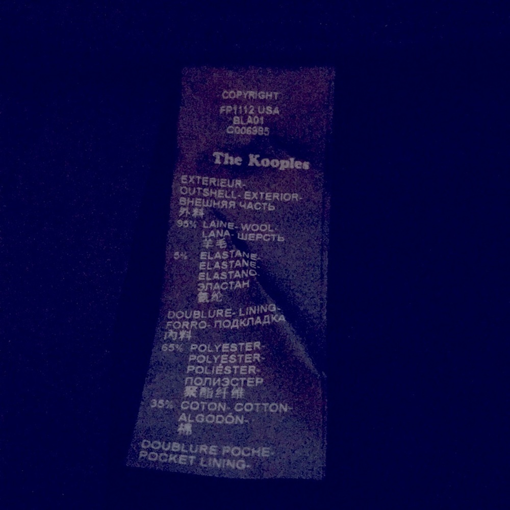 The Kooples Black Dress Pants - Picture 4 of 8